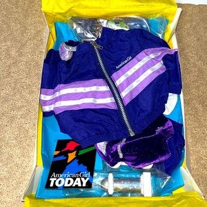 Vintage American Girl Gymnastics Outfit and Accessories